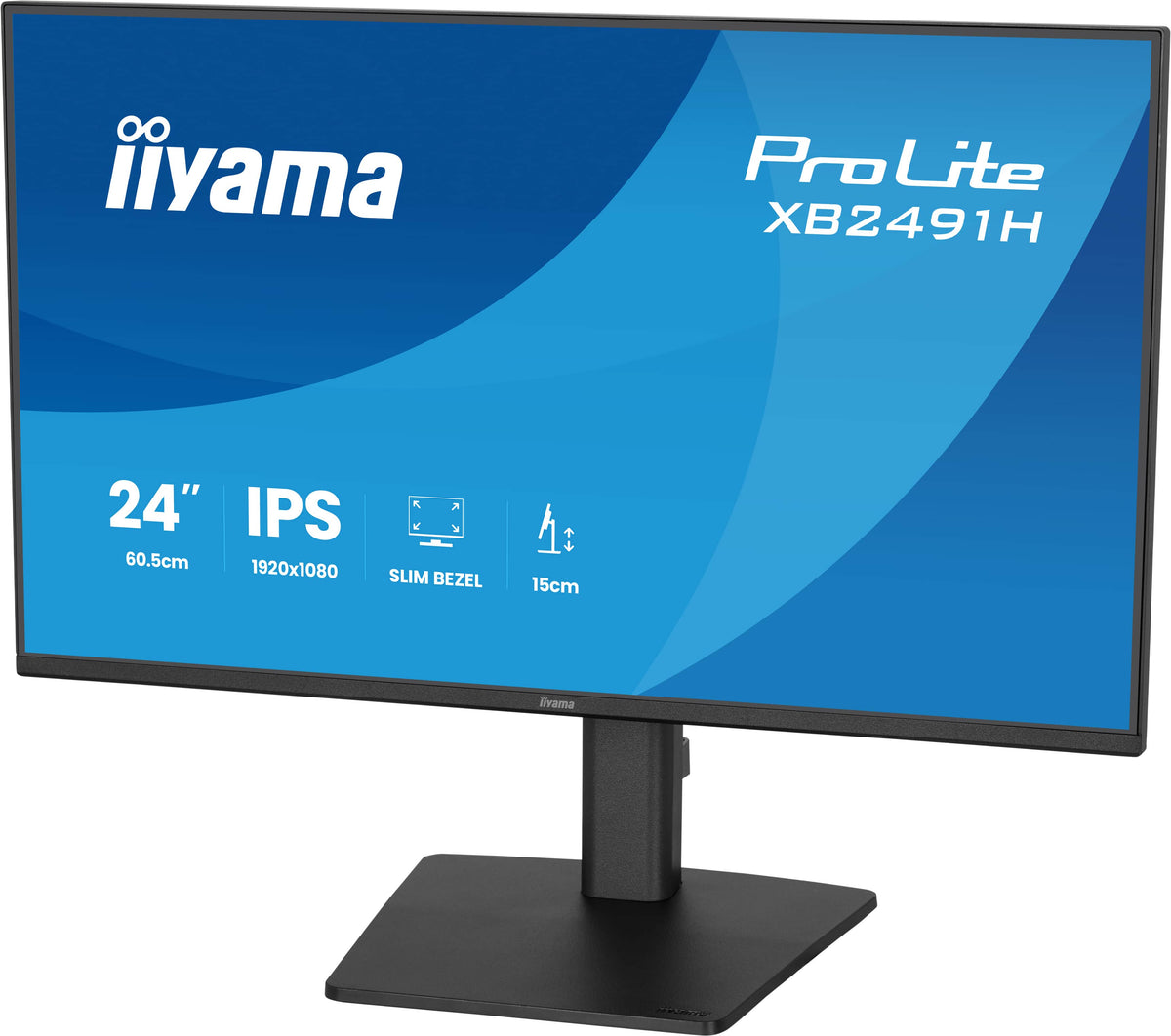 iiyama ProLite XB2491H-B1 Computerbildschirm 60,5 cm (23.8") 1920 x 1080 Pixel Full HD LCD Schwarz