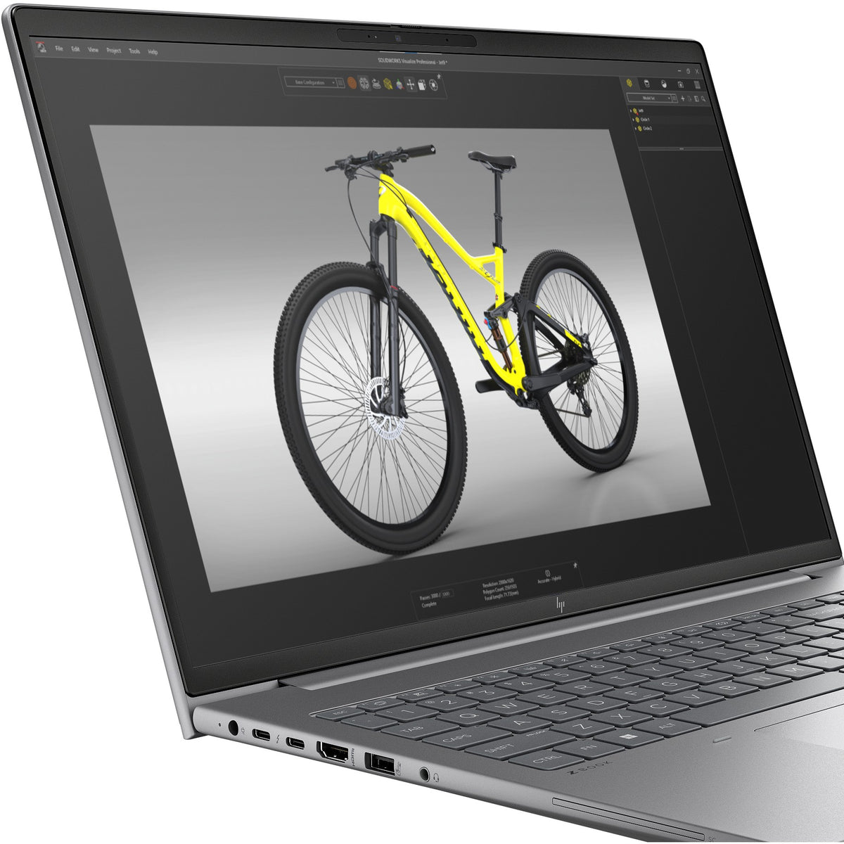 HP ZBook Power 16 G11 AMD Ryzen 9 PRO 8945HS 40.64cm 16inch WQXGA 64GB 1TB/SSD NVIDIA RTX 3000 8GB W11P 3J Gar (DE)