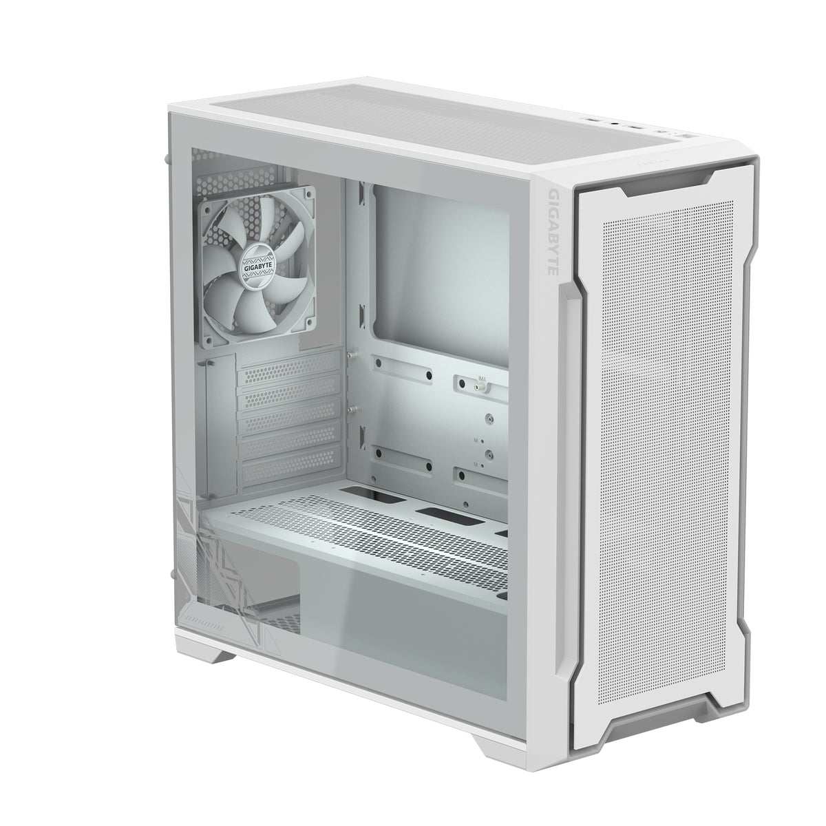 GIGABYTE C102 GLASS Midi Tower Weiß
