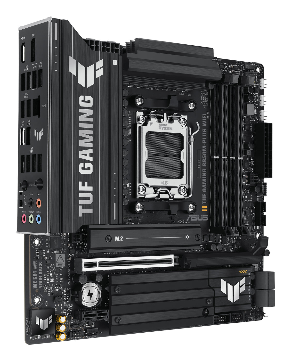 ASUS TUF GAMING B850M-PLUS WIFI AMD B850 Sockel AM5 micro ATX