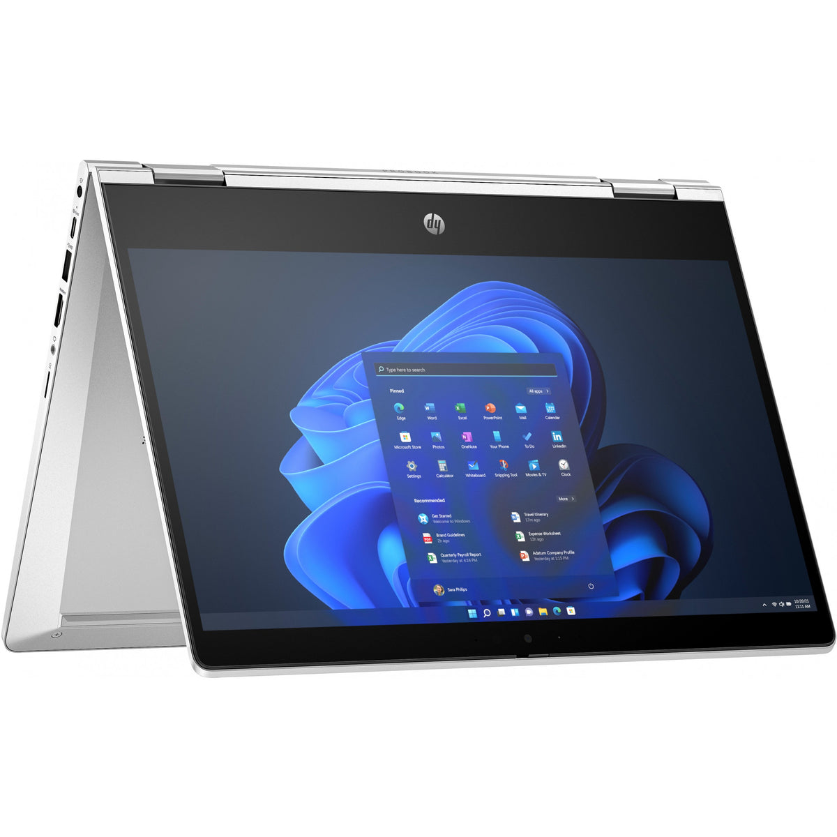 HP Pro x360 435 G10 AMD Ryzen 7 7730U 33.8cm 13.3inch FHD BV Touch 1x16GB 512GB/PCIe NVMe/SSD UMA Wi-Fi 6E BT FPR W11P 3Y War (DE)