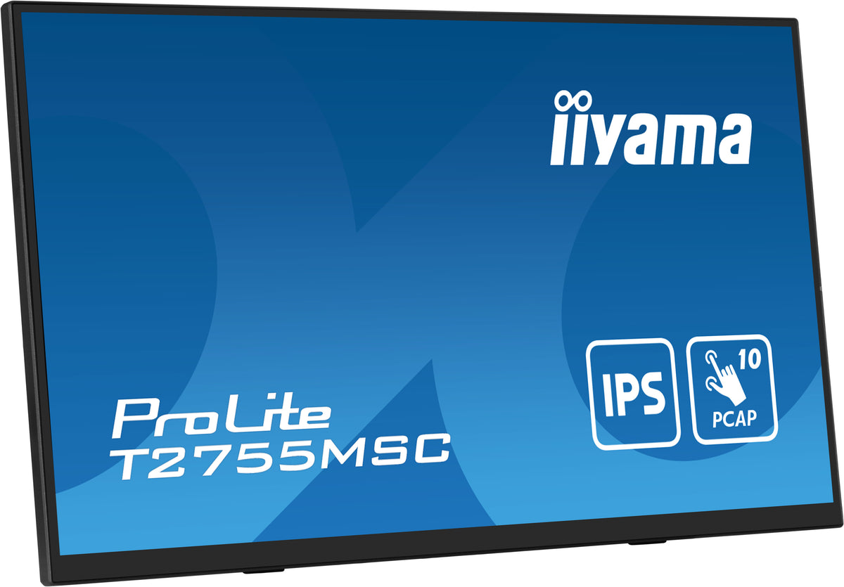 iiyama ProLite T2755MSC-B1 Computerbildschirm 68,6 cm (27") 1920 x 1080 Pixel Full HD LED Touchscreen Tisch Schwarz