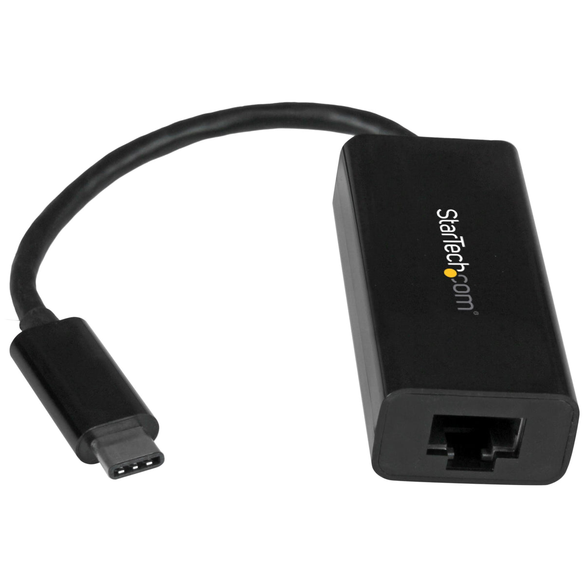 StarTech.com USB-C auf Gigabit-Ethernet-Adapter - Schwarz - USB 3.0 auf RJ45 LAN-Netzwerkadapter - USB-Typ-C auf Ethernet