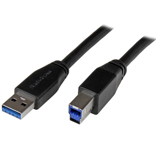 StarTech USB3.1 A USB-B 5m 5 Gbit/s Black