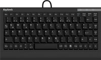 KeySonic ACK-595C+ (DE) Mini-Tastatur, SoftSkin, Combo, schwarz
