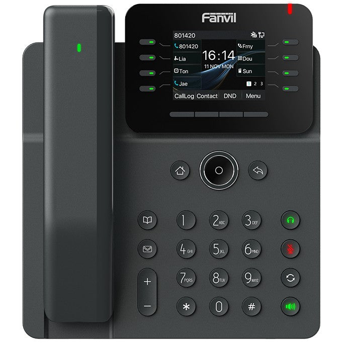 Fanvil V62 Pro. Medium-Level Dual Gigabit PoE IP Phone / SIP / POE / Gigabit / USB-Port