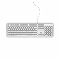 DELL kabelgebundene Tastatur – KB216 - US international (QWERTY) - weiß