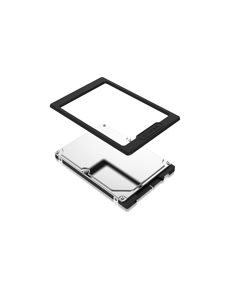 ICY BOX IB-AC729, Bauhöhe-Adapter für 2,5" HDD/SSD von 7 mm zu 9,5 mm Dicke