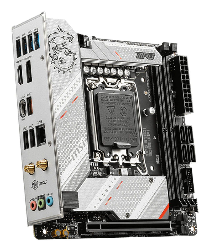 MSI MPG B760I EDGE WIFI Motherboard Intel B760 LGA 1700 mini ITX