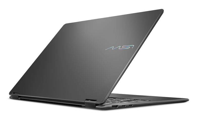 MSI Prestige 14 Flip AI+ D3MTG-055 Copilot+ PC Intel Core Ultra 9 386H Hybrid (2-in-1) 35,6 cm (14") Touchscreen Full HD+ 32 GB LPDDR5x-SDRAM 2 TB SSD Wi-Fi 7 (802.11be) Windows 11 Home Französisch Grau