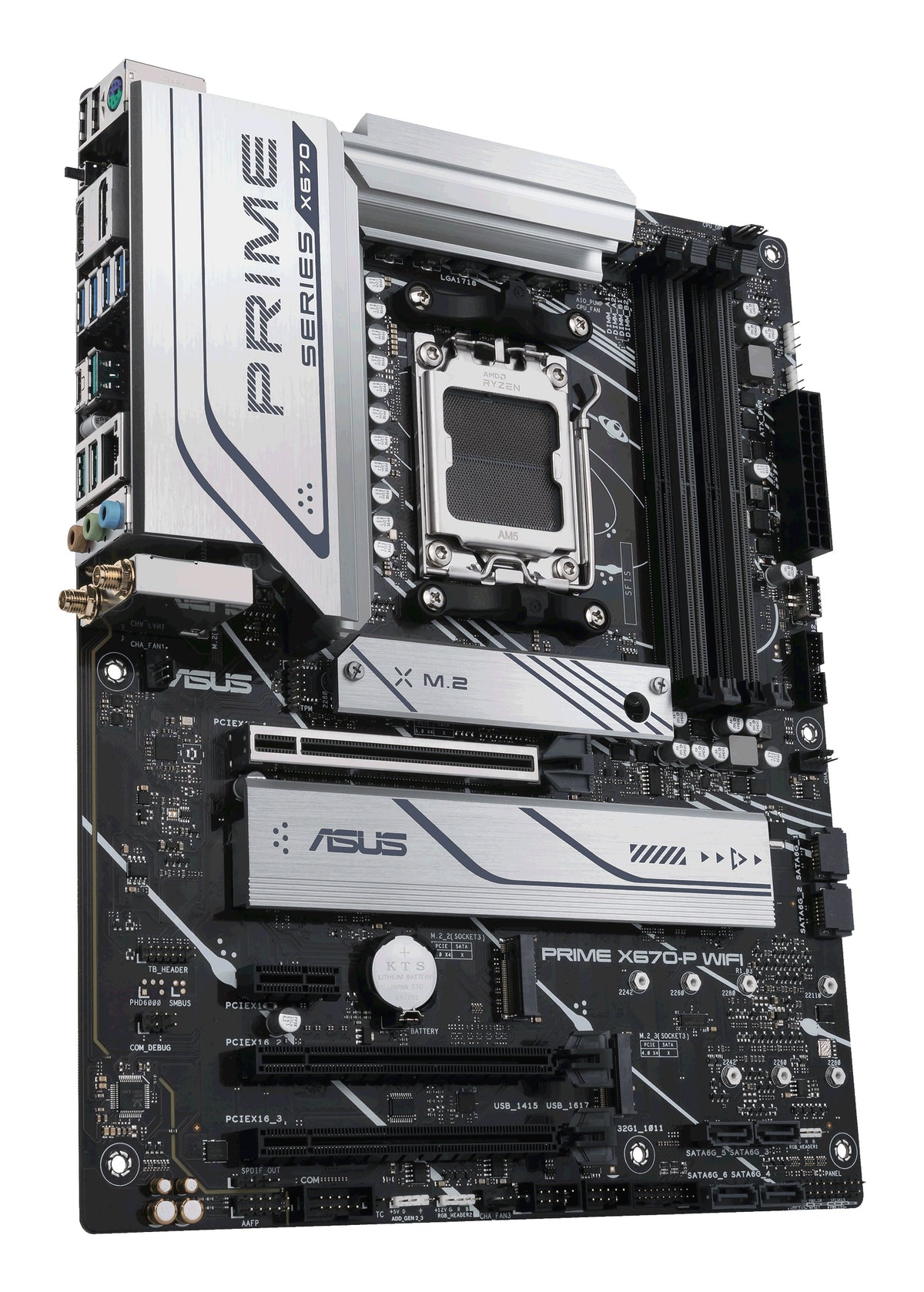 ASUS PRIME X670-P WIFI AMD X670 Sockel AM5 ATX