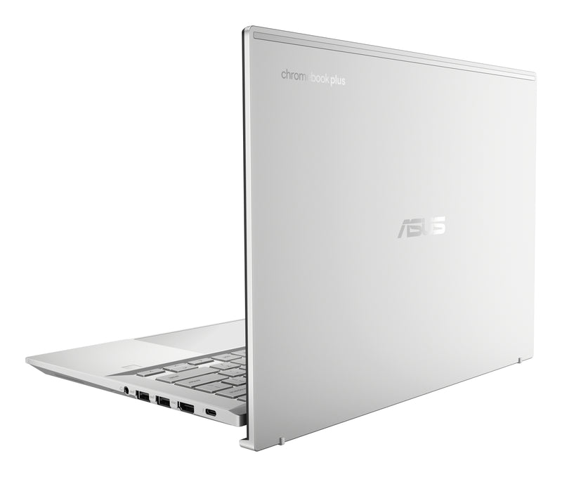 ASUS Chromebook Plus CX54 CX5403CMA-QM1515 Intel Core Ultra 5 115U 35,6 cm (14") Touchscreen WQXGA 16 GB LPDDR5x-SDRAM 512 GB SSD Wi-Fi 6E (802.11ax) ChromeOS Silber