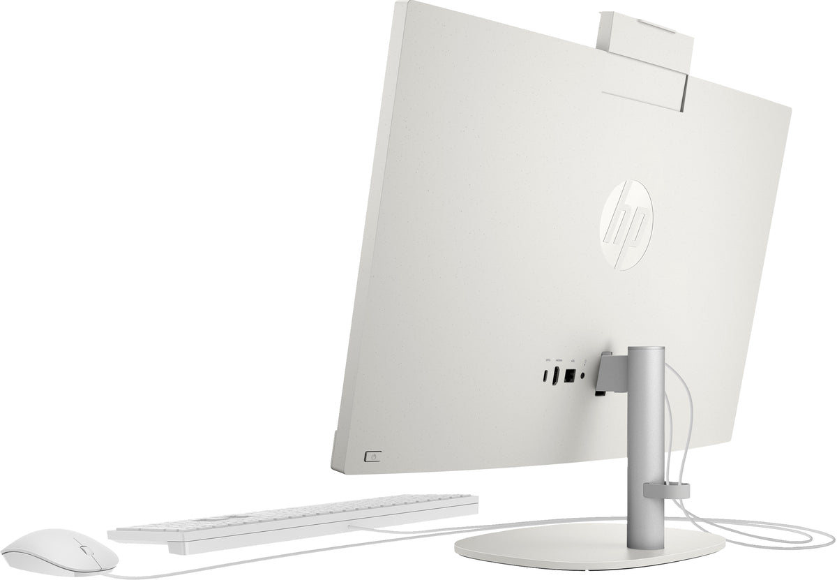 HP 27-cr0005ng AMD Ryzen™ 3 7320U 68,6 cm (27") 1920 x 1080 Pixel All-in-One-PC 8 GB LPDDR5-SDRAM 512 GB SSD Windows 11 Home Wi-Fi 6 (802.11ax) Weiß