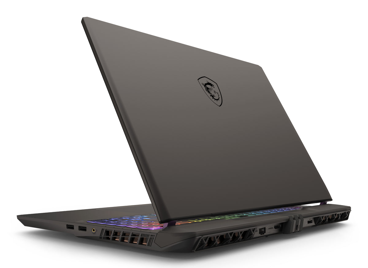MSI Vector 18 HX AI A2XWJG-657 Intel Core Ultra 9 275HX Laptop 45,7 cm (18") Quad HD+ 32 GB DDR5-SDRAM 2 TB SSD NVIDIA GeForce RTX 5090 Wi-Fi 7 (802.11be) Windows 11 Home Grau