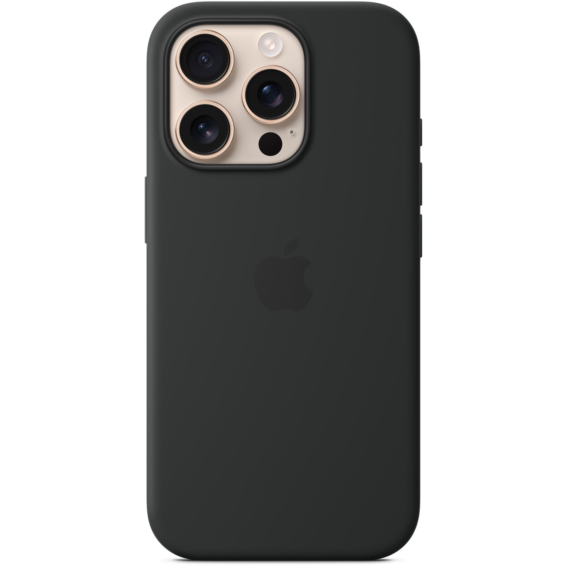 APPLE iPhone 16 Pro Silicone Case with MagSafe - Black