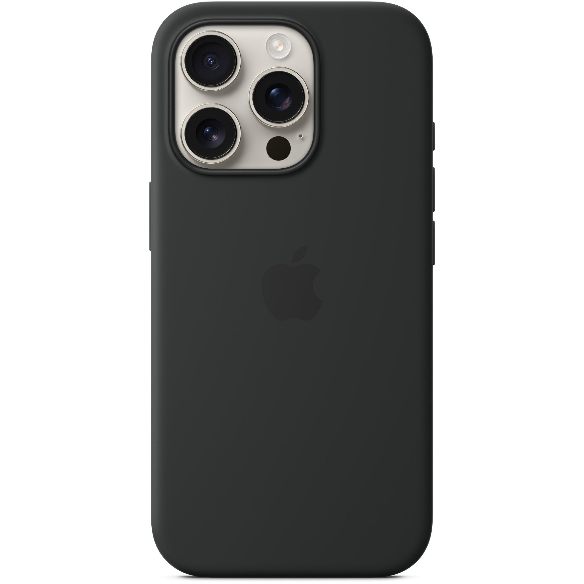 APPLE iPhone 16 Pro Silicone Case with MagSafe - Black