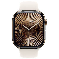 Apple APPLE Watch Series 10 GPS + Cellular 46mm Gold Titanium Case with Starlight Sport Band - M/L – Ansicht 2