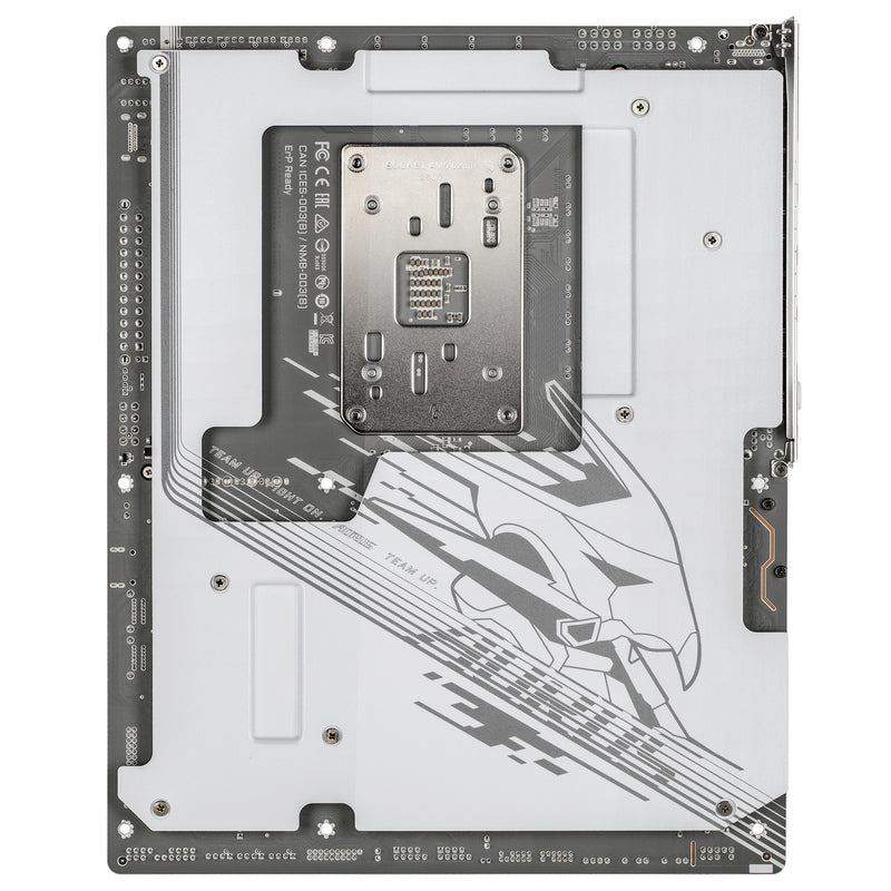 GIGABYTE X870E AORUS PRO X3D ICE Mainboard – Unterstützt AMD Ryzen 9000 Prozessoren, 18+2+2-Phasen Digital-VRM, bis zu 9000 Hz DDR5 (OC), 2 x PCIe 5.0 + 2 x PCIe 4.0, Wi-Fi 7, 5 GbE LAN, USB 4