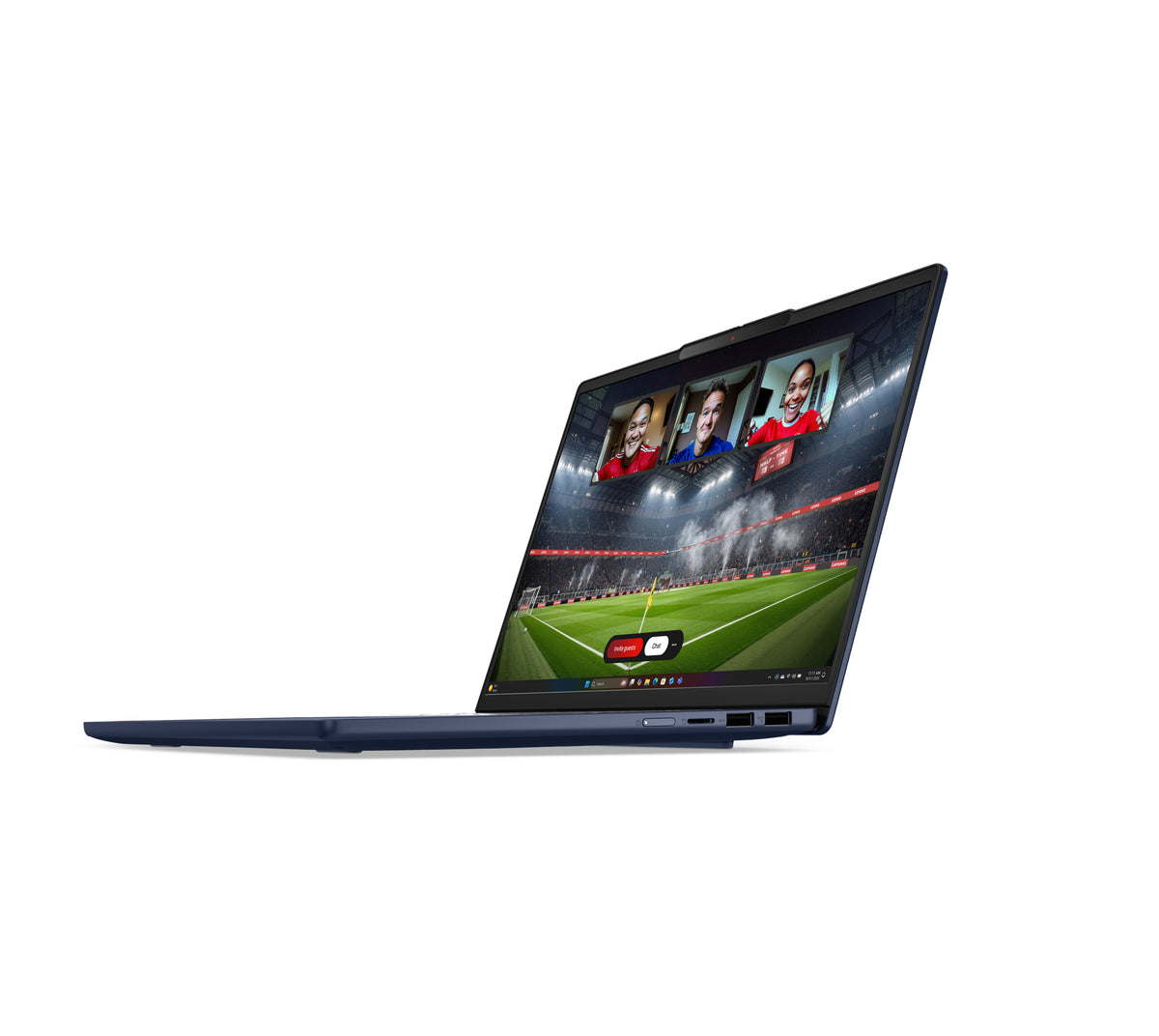 Lenovo IdeaPad Slim 5 14AGP11 Copilot+ PC AMD Ryzen AI 7 445 Laptop 35,6 cm (14") WUXGA 16 GB DDR5-SDRAM 512 GB SSD Wi-Fi 7 (802.11be) Windows 11 Home Deutsch Blau