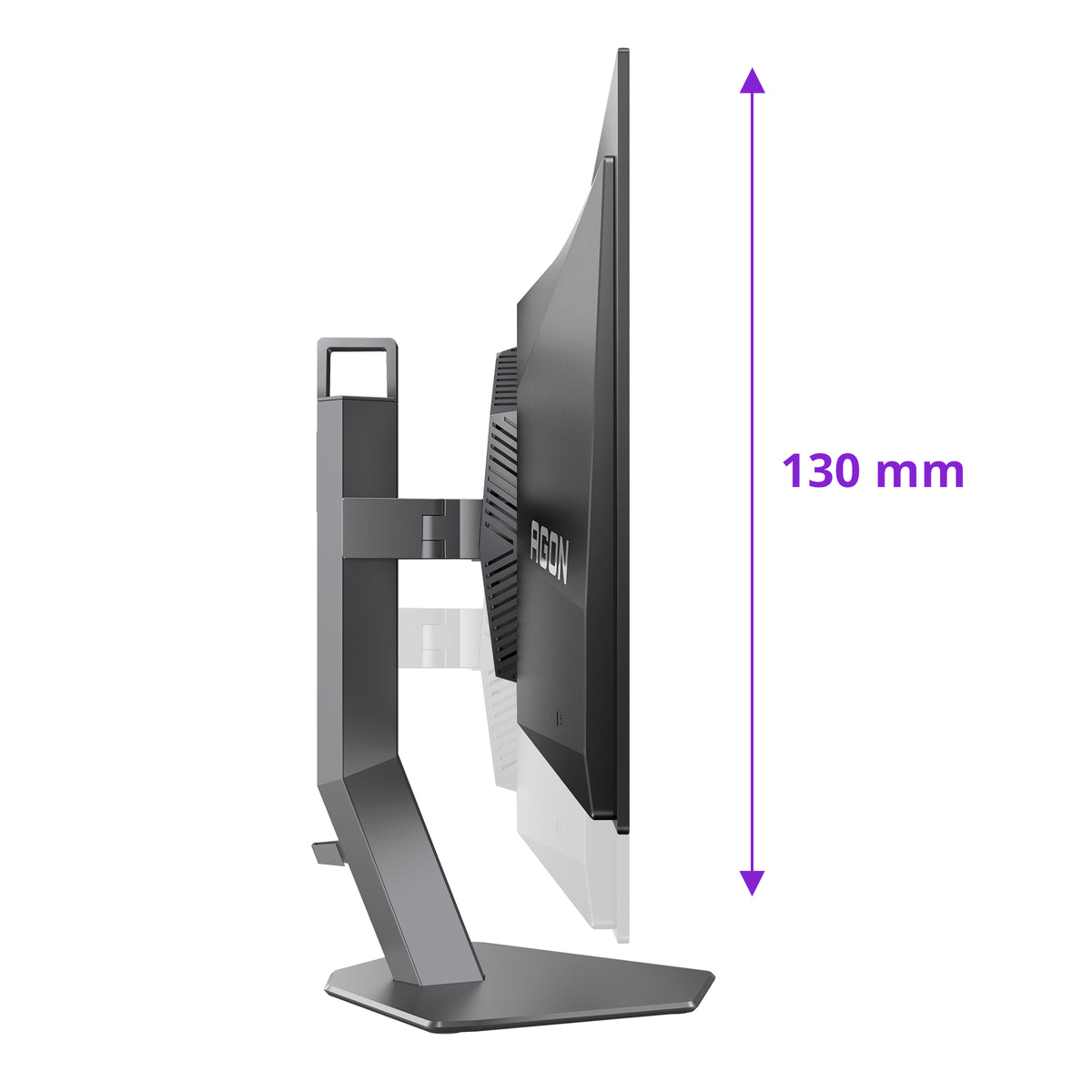 AOC G2 AG276UZD Computerbildschirm 67,3 cm (26.5") 3840 x 2160 Pixel 4K Ultra HD OLED Schwarz