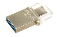 Verbatim Store 'n' Go OTG Micro USB-Stick 32 GB USB Type-A / Micro-USB 3.2 Gen 1 (3.1 Gen 1) Silber