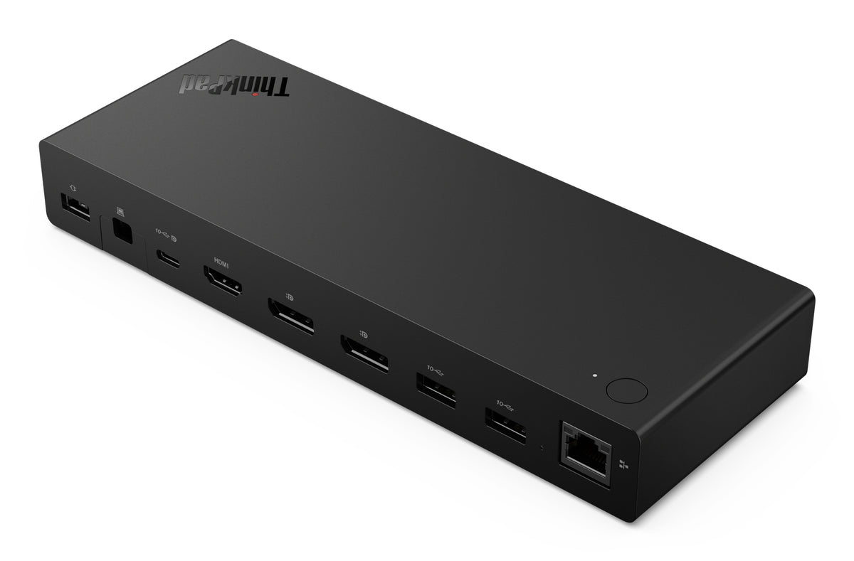 Lenovo ThinkPad USB4 Dock 5000 (with 135W Adapter) Kabelgebunden Schwarz