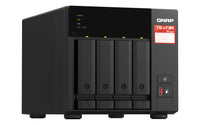 QNAP TS-473A NAS Tower Ryzen Embedded V1500B 8 GB DDR4 0 TB QNAP Turbo System Schwarz