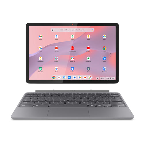 Lenovo Chromebook Duet 11M889 MediaTek Kompanio 838 27,8 cm (10.9") Touchscreen WUXGA 8 GB LPDDR4x-SDRAM 128 GB eMMC Wi-Fi 6 (802.11ax) ChromeOS Deutsch Grau