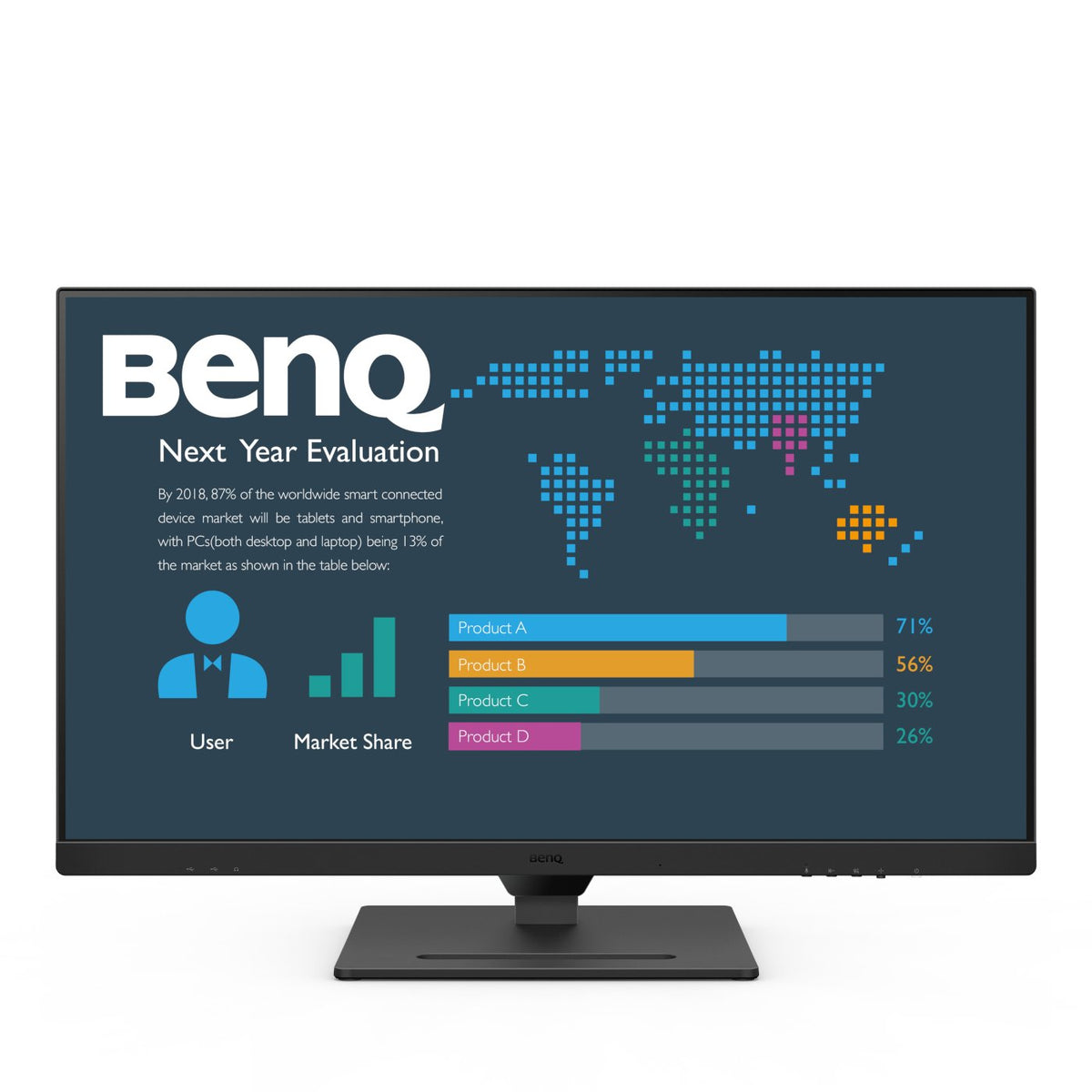 BenQ BL3290QT Computerbildschirm 80 cm (31.5") 2560 x 1440 Pixel Quad HD LED Schwarz