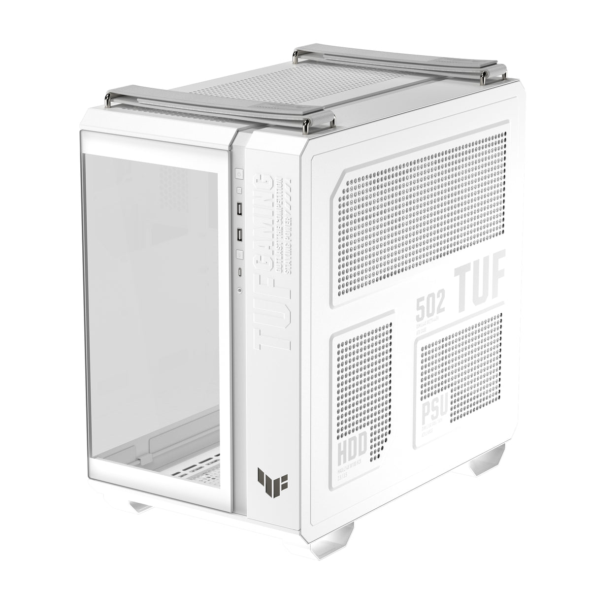 ASUS TUF GAMING GT502 Horizon TG ARGB White Midi Tower Weiß