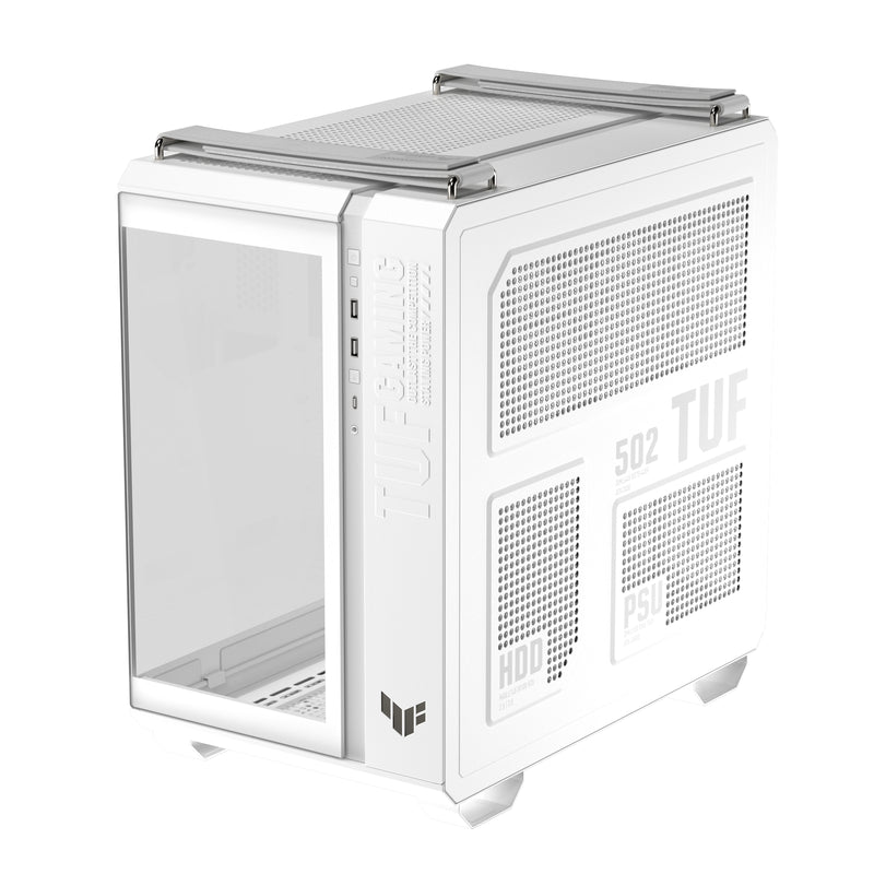 ASUS TUF GAMING GT502 Horizon TG ARGB White Midi Tower Weiß