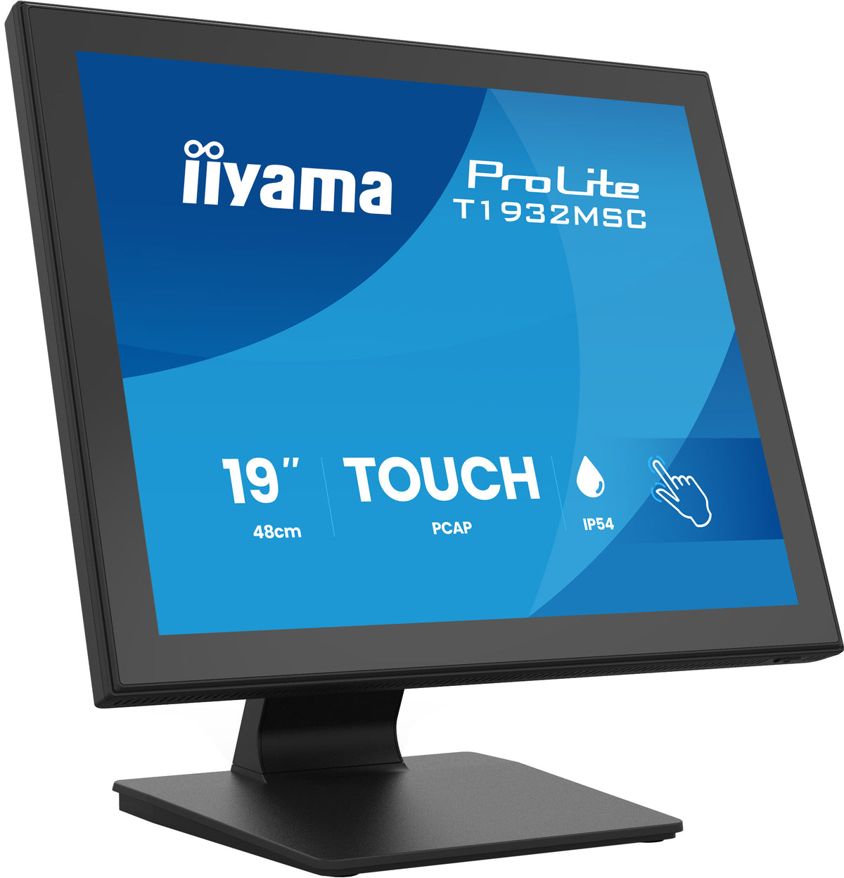 iiyama ProLite T1932MSC-B2S Computerbildschirm 48,3 cm (19") 1280 x 1024 Pixel SXGA LED Touchscreen Schwarz