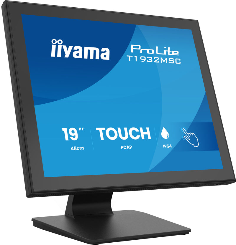 iiyama ProLite T1932MSC-B2S Computerbildschirm 48,3 cm (19") 1280 x 1024 Pixel SXGA LED Touchscreen Schwarz