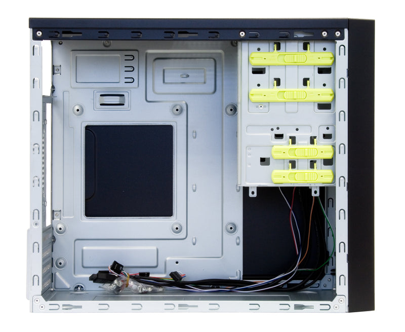Chieftec HT-01B-OP Computer-Gehäuse Mini Tower Schwarz