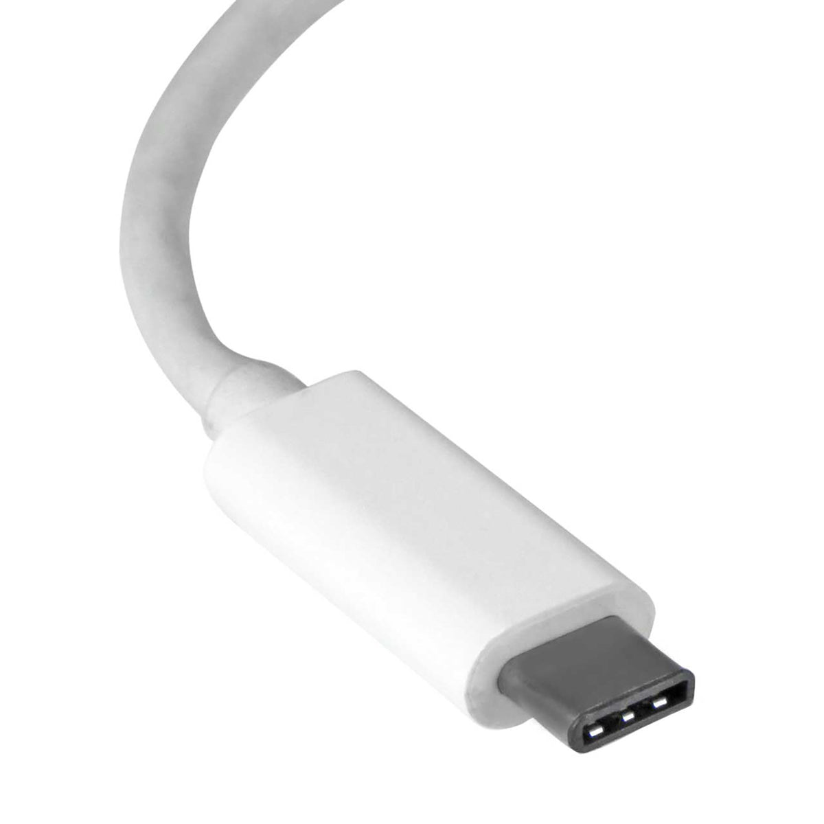 StarTech.com USB-C auf Gigabit-Ethernet-Adapter - Weiß - USB 3.0 auf RJ45 LAN-Netzwerkadapter - USB-Typ-C auf Ethernet