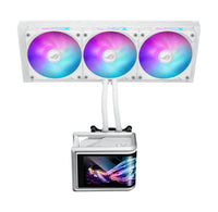 ASUS ROG Ryuo IV SLC 360 ARGB White Edition Prozessor All-in-One-Flüssigkeitskühler 12 cm Weiß