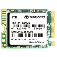 TRANSCEND 1TB M.2 2230 PCIe Gen3x4 NVMe 3D TLC DRAM-less