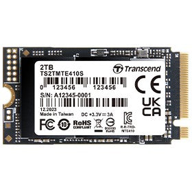 TRANSCEND 2TB M.2 2242 PCIe Gen4x4 NVMe 3D TLC DRAM-less