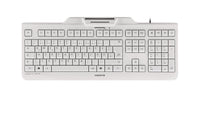 CHERRY KC 1000 SC Tastatur Büro USB QWERTY US Englisch Grau