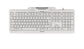 CHERRY KC 1000 SC Tastatur Büro USB QWERTY US Englisch Grau
