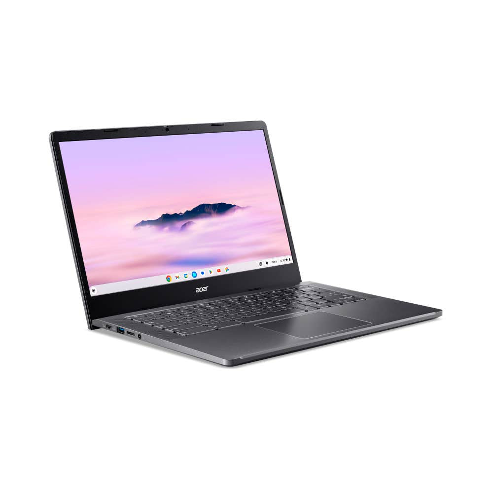 Acer Chromebook CB514-4HT-354Y Intel Core i3 N-series i3-N305 35,6 cm (14") Touchscreen Full HD 8 GB LPDDR5-SDRAM 256 GB SSD Wi-Fi 6E (802.11ax) ChromeOS Grau