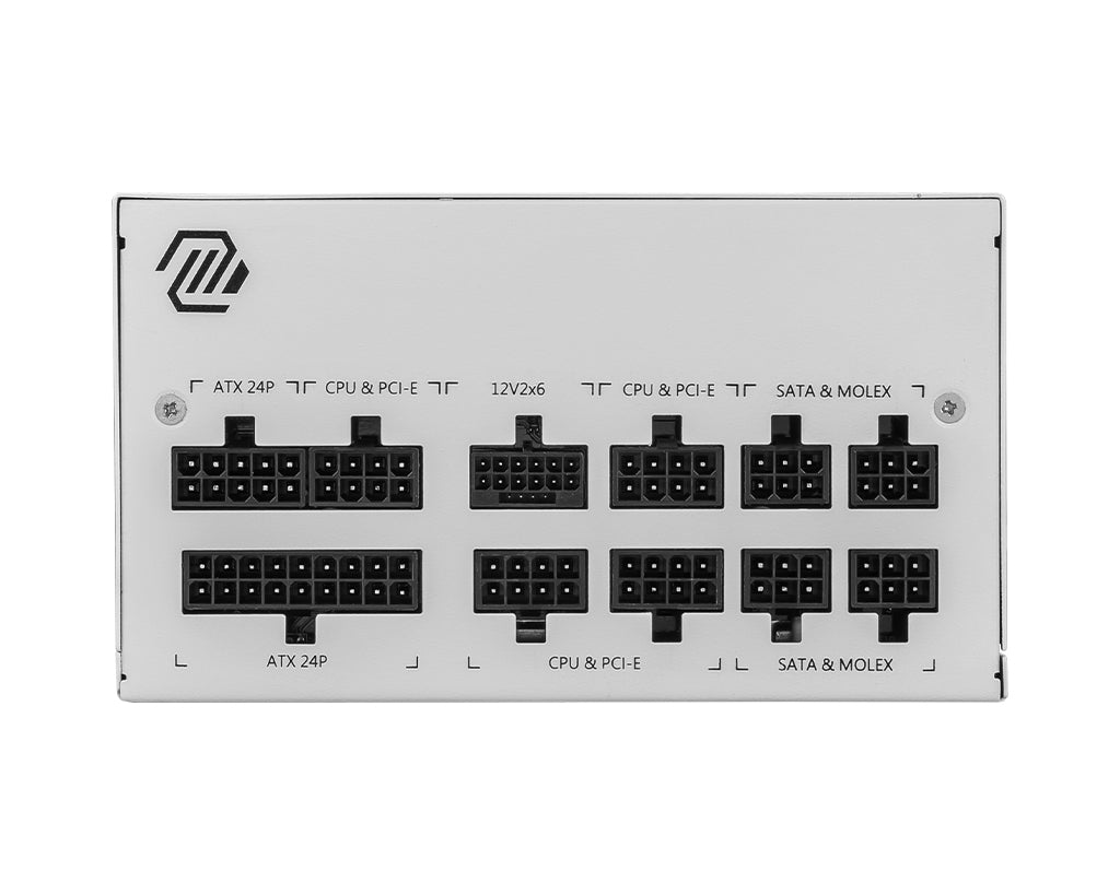 MSI MAG A850GL PCIE5 WHITE Netzteil 850 W 20+4 pin ATX ATX Weiß