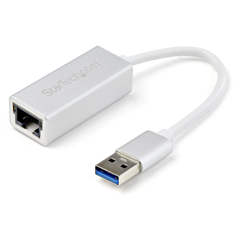 StarTech.com USB 3.0 auf Gigabit Netzwerkadapter - Silber