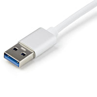 StarTech.com USB 3.0 auf Gigabit Netzwerkadapter - Silber