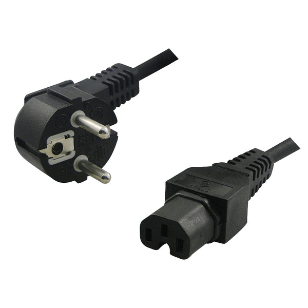 Cavo di alimentazione LogiLink CP105 nero 2 m CEE 7/7 connettore C15