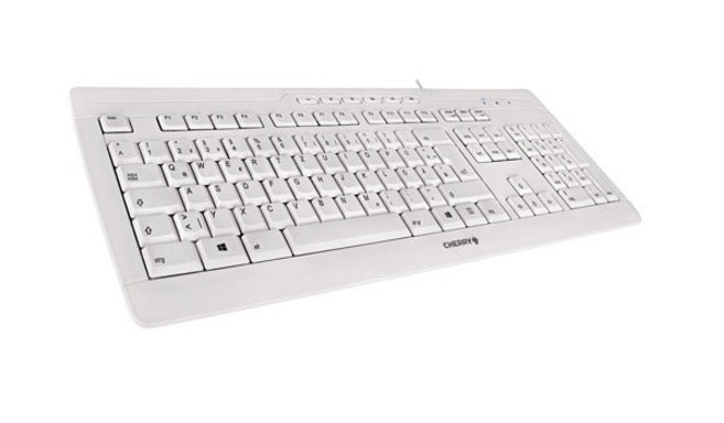 CHERRY STREAM 3.0 Tastatur Büro USB Schweiz Grau