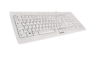 CHERRY STREAM 3.0 Tastatur Büro USB Schweiz Grau