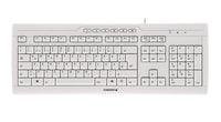 CHERRY STREAM 3.0 Tastatur Büro USB Schweiz Grau