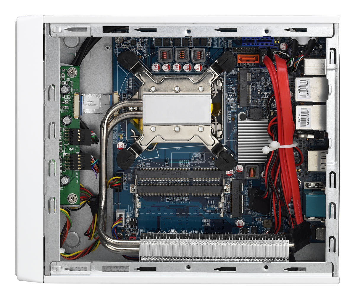 Shuttle X 8110XA Intel® Core™ i3 i3-4160 4 GB DDR3-SDRAM 500 GB HDD Mini-PC Weiß
