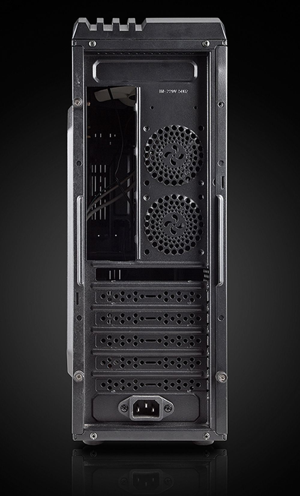 Chieftec UE-02B Computer-Gehäuse Mini Tower Schwarz 250 W